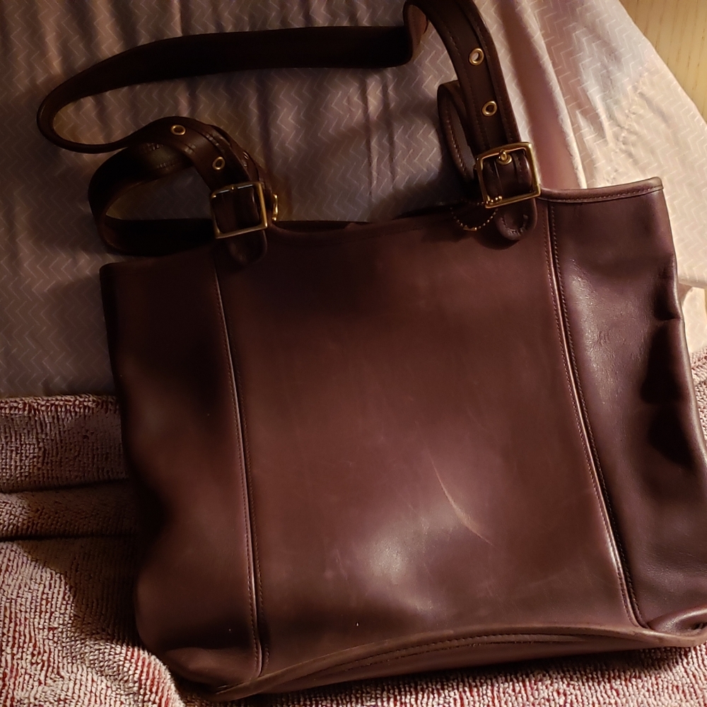 Coach  brown bag